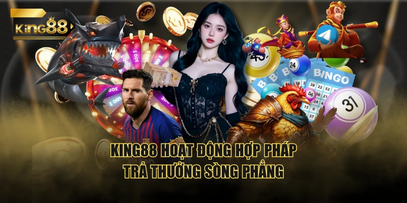 KING88 hoạt động hợp pháp trả thưởng sòng phẳng